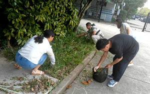 環(huán)衛(wèi)潤(rùn)企進(jìn)行時(shí) 西寶生物開(kāi)展衛(wèi)生大掃除活動(dòng)