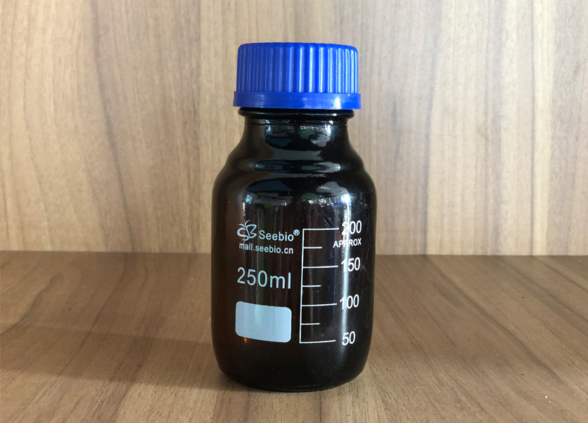 藍(lán)蓋試劑瓶，棕色，250ml