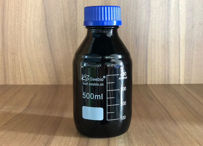 藍(lán)蓋試劑瓶，棕色，500ml